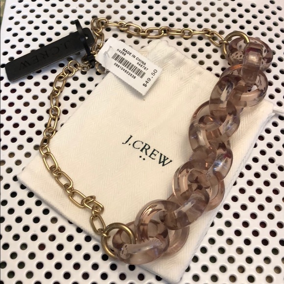 J. Crew Jewelry - JCrew necklace W-circular Link Never worn